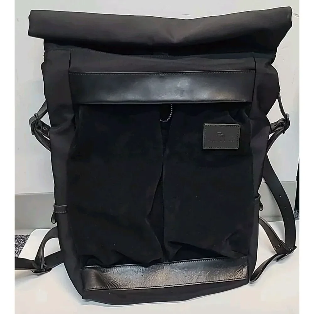 Atelier‎ de L'Armee Blackpack Black Canvas/Leather/Suede